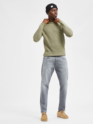 Regular Jean 'Toby' SELECTED HOMME en gris