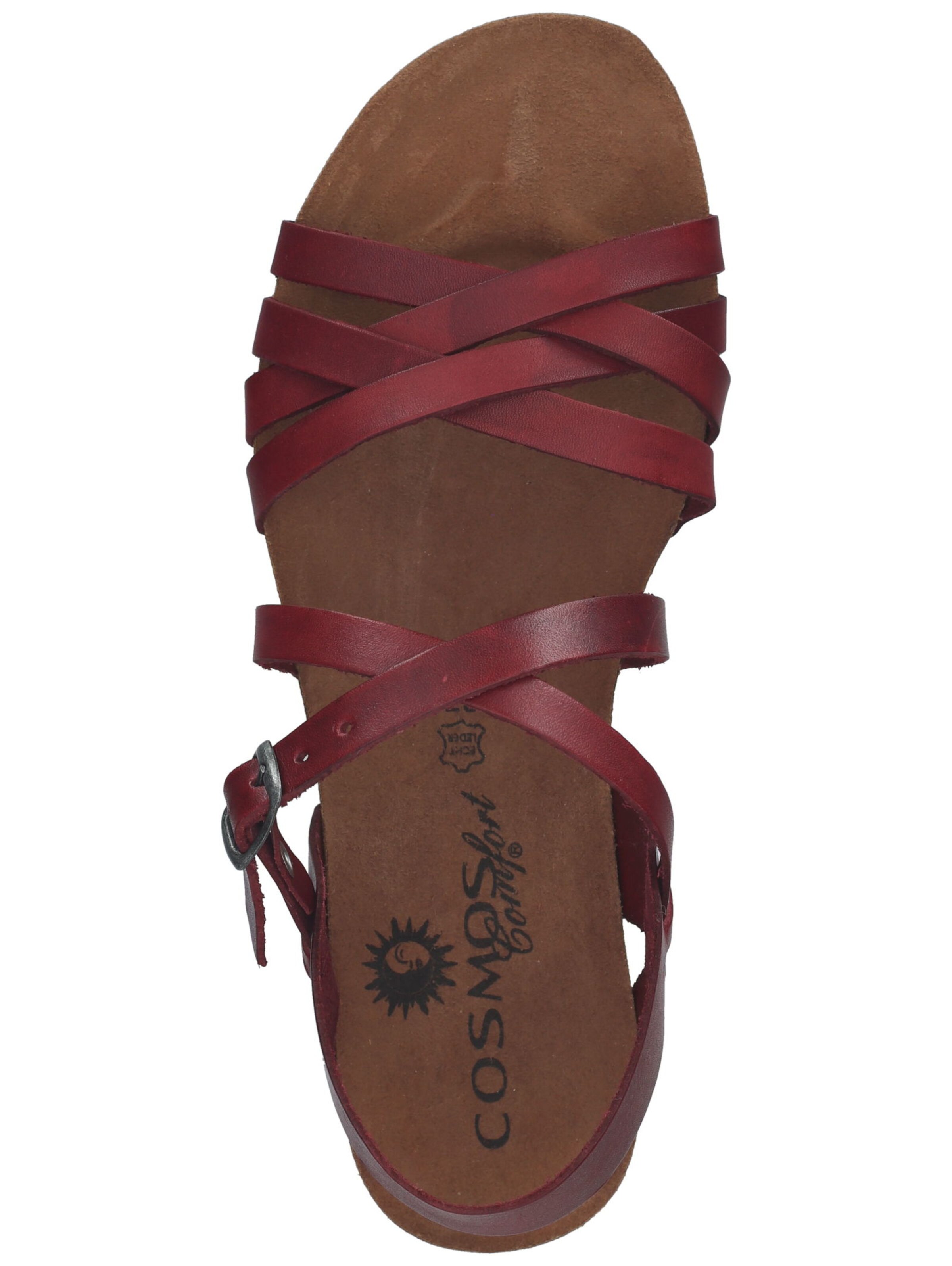 COSMOS COMFORT Sandalen met riem in Rood