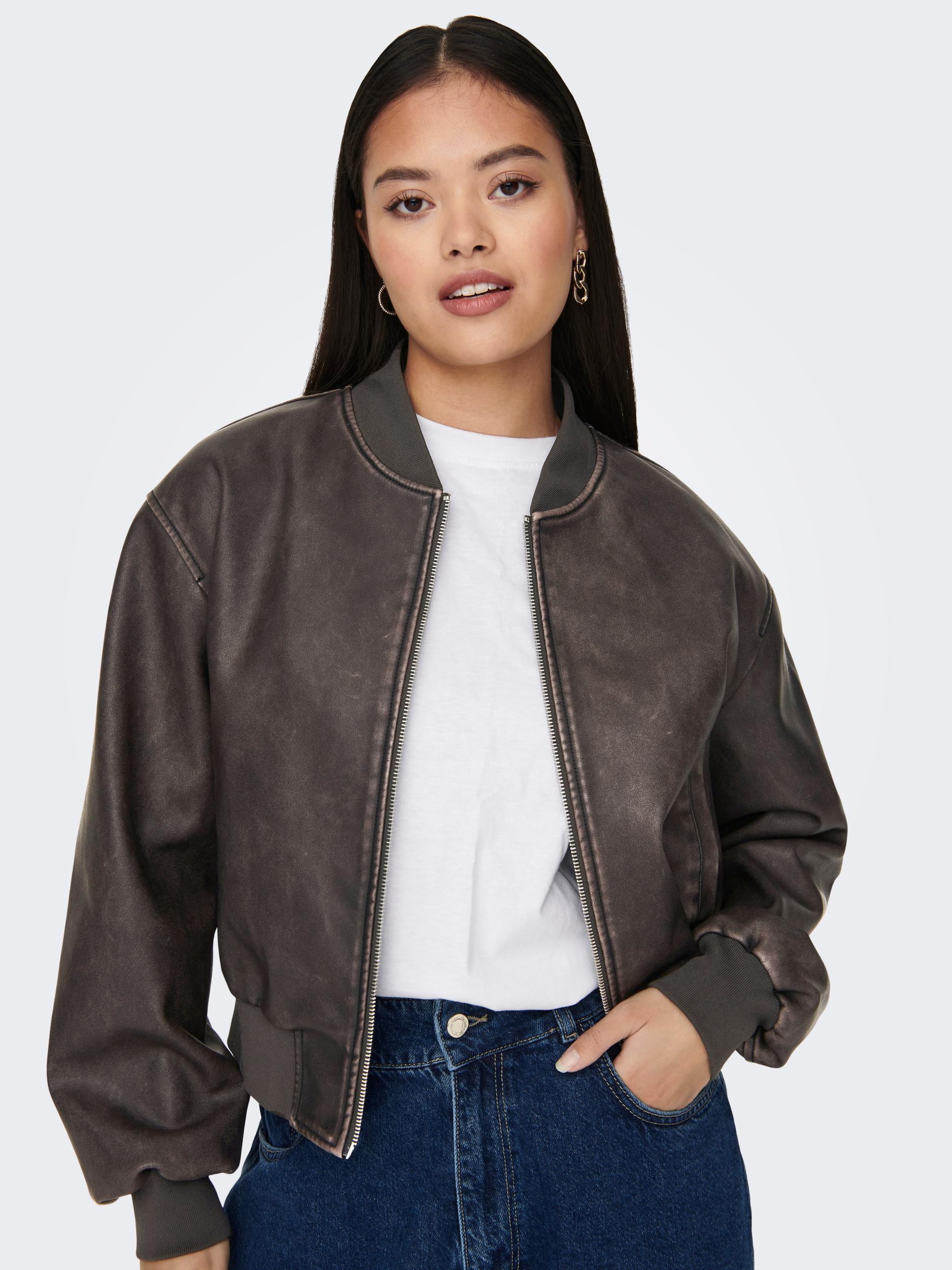 Only bomber jacket womens hot sale