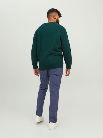 Jack & Jones Plus Regular Chino in Blauw