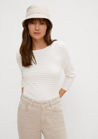 comma casual identity Shirt in Beige: predná strana