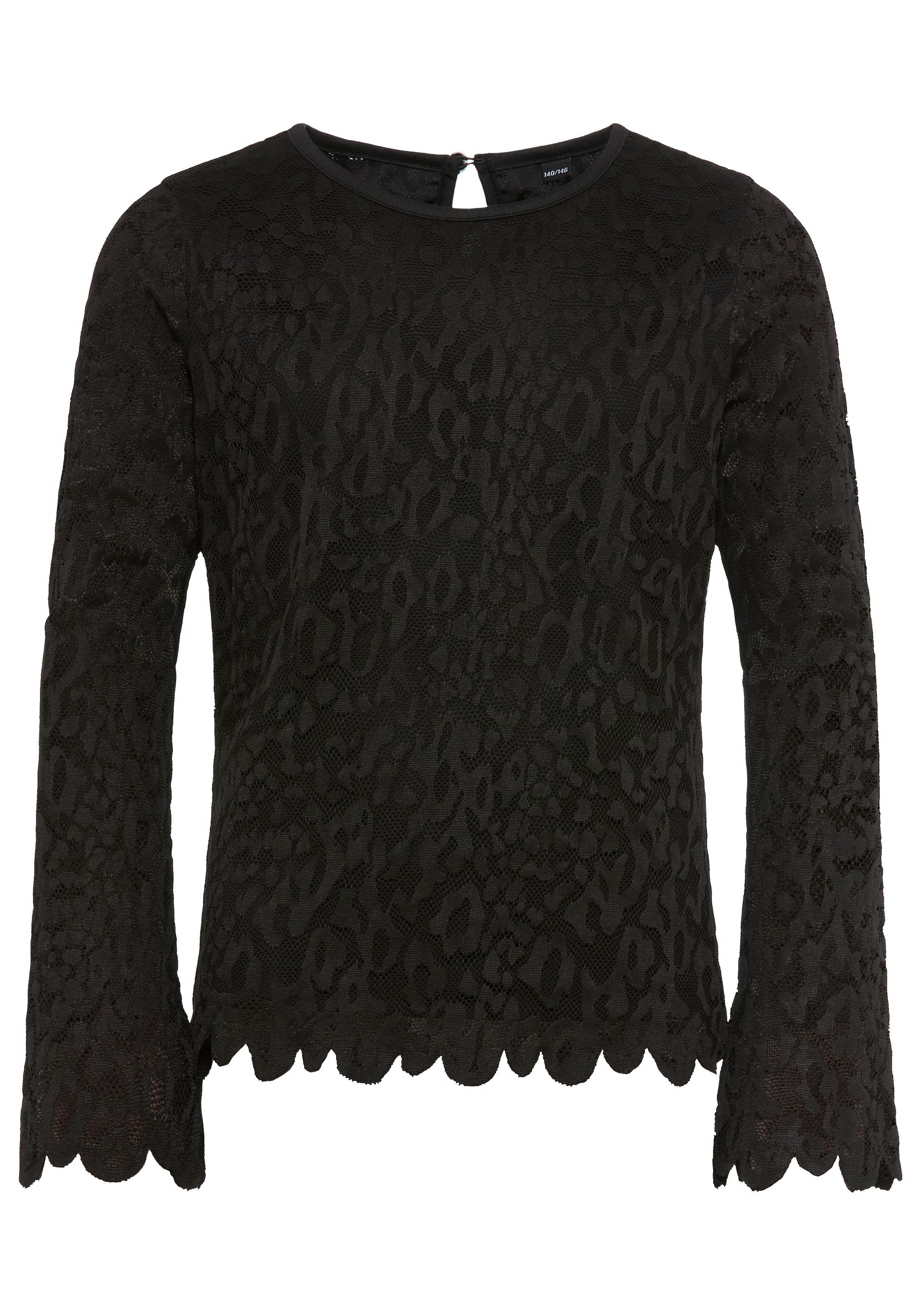 Kidsworld Blouse in Black: front