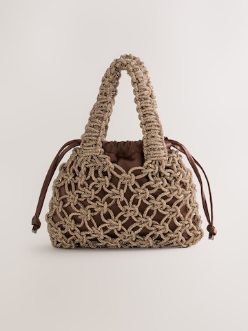 Next Дамска чанта в кафяво