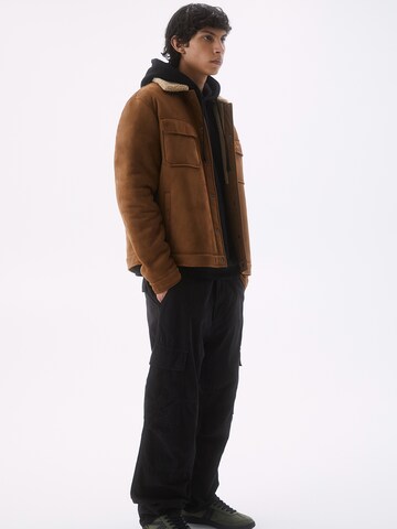 Pull&Bear Between-season jacket in Brown