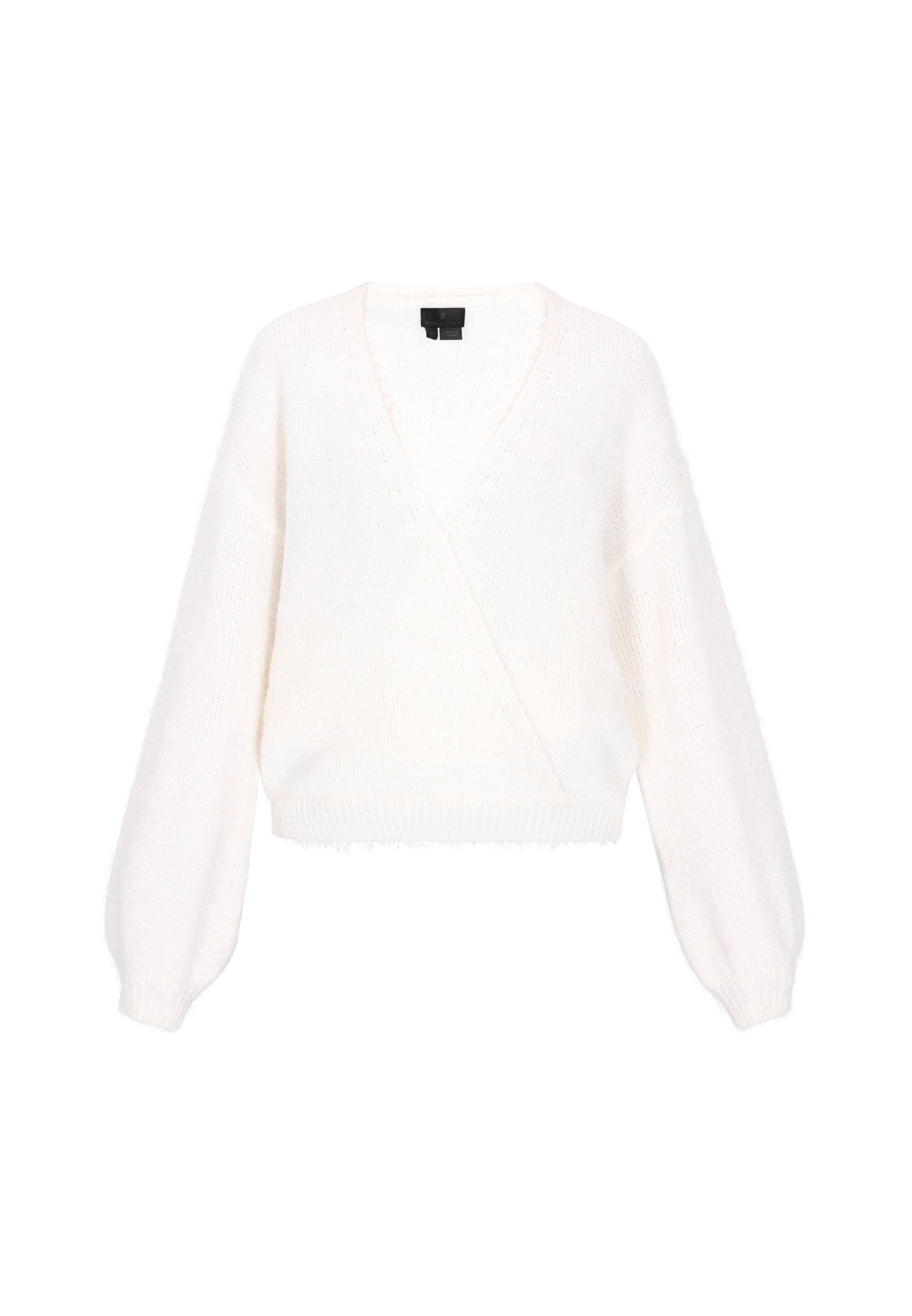 Pulovere dimensiuni mari de la DreiMaster Klassik pe alb: față