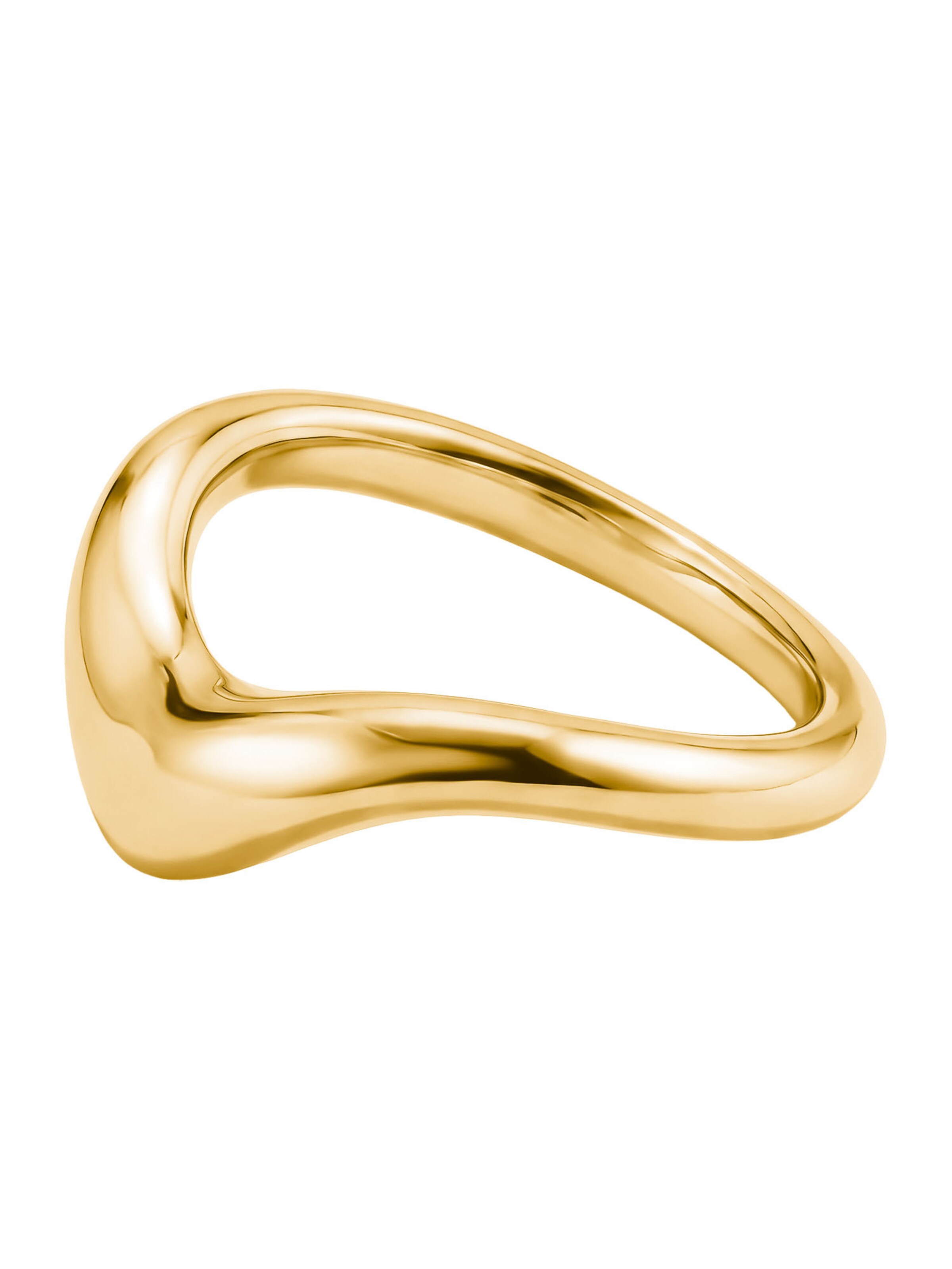 Thomas Sabo Ring in Wellenform in Gold