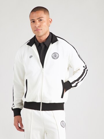 Veste de survêtement 'DÜSSELDORF' Pegador en blanc