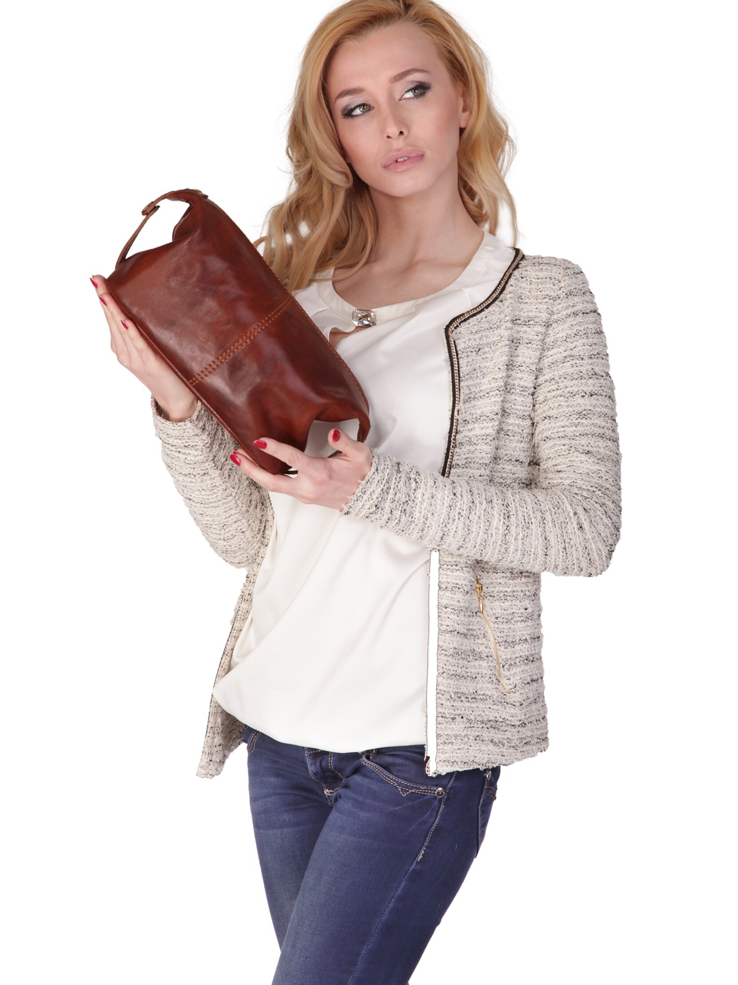 piké Toiletry bag in Brown