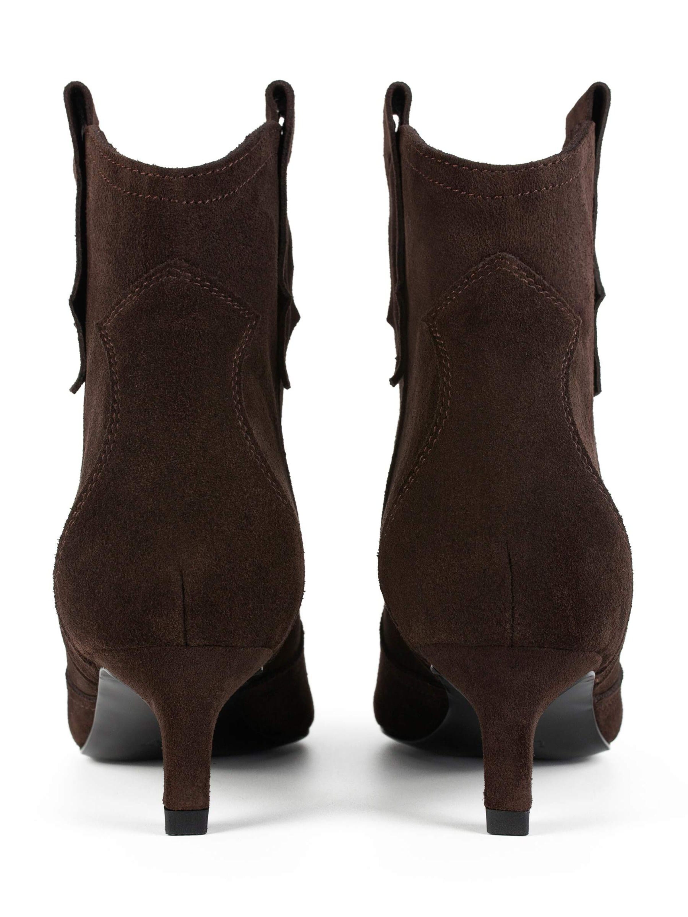 Bottines 'TEXAS WIND' L37 HANDMADE SHOES en marron
