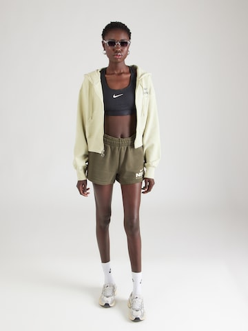 Nike Sportswear Bluza rozpinana 'PHNX FLC' w kolorze zielony