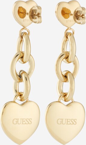 Boucles d'oreilles GUESS en or