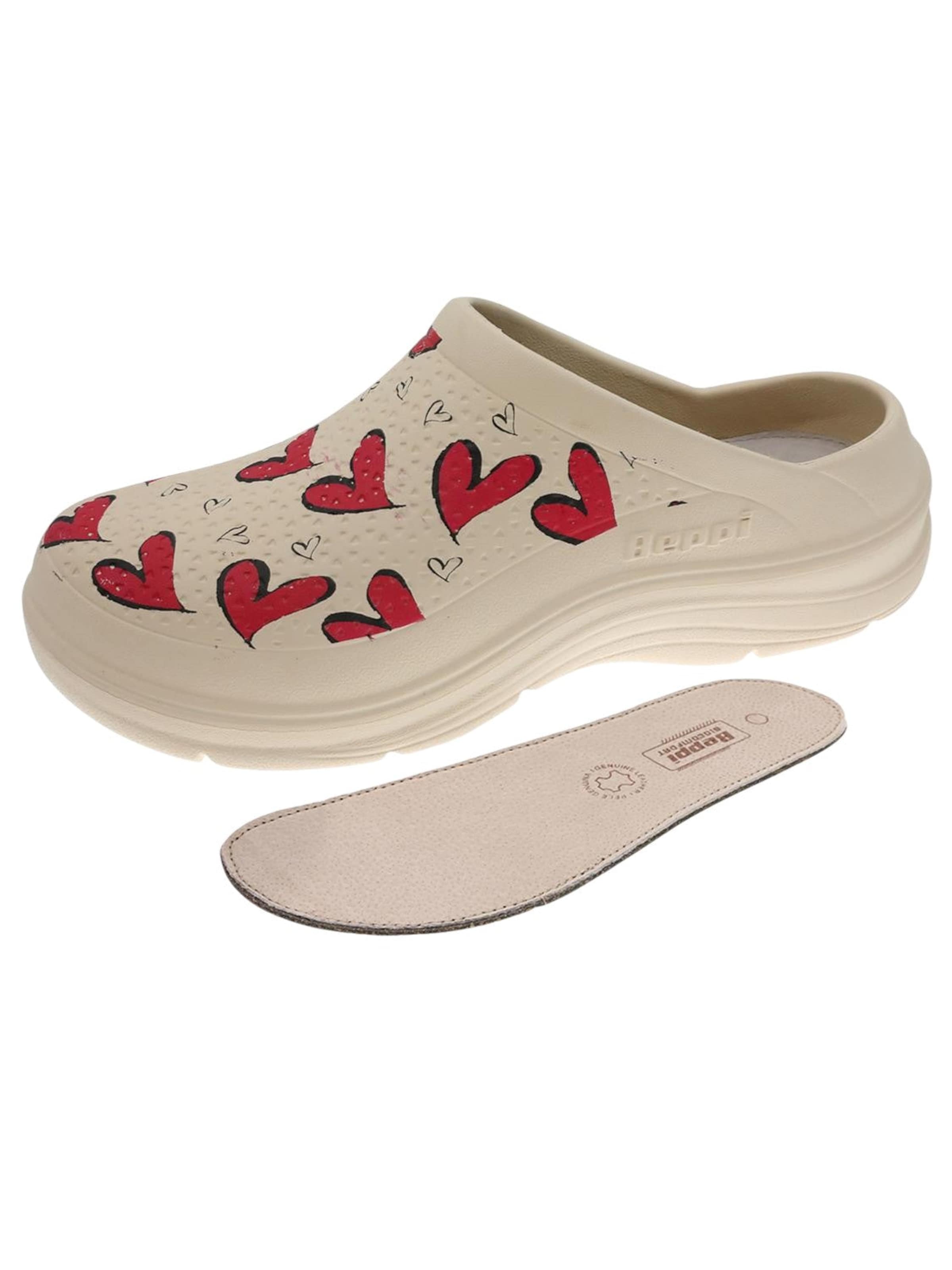 Clogs 'Eva Clog' di Beppi in beige: frontale