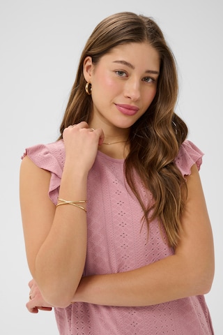 Cream Blouse 'CRMianna' in Lila