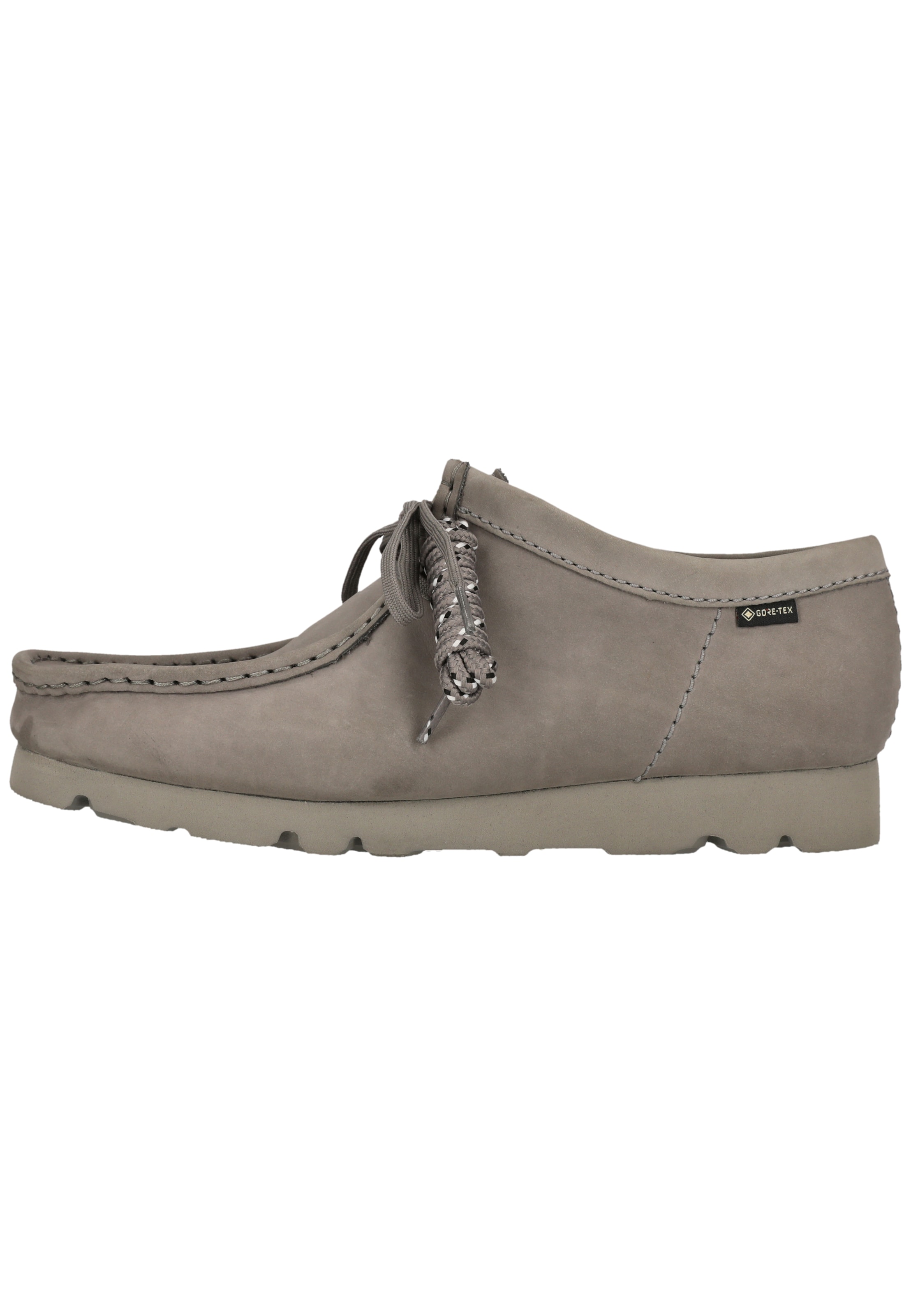 CLARKS Lace-up shoe 'Wallabee' in Grey
