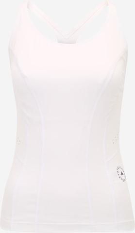 ADIDAS BY STELLA MCCARTNEY - Top desportivo 'Truepurpose' em branco: frente