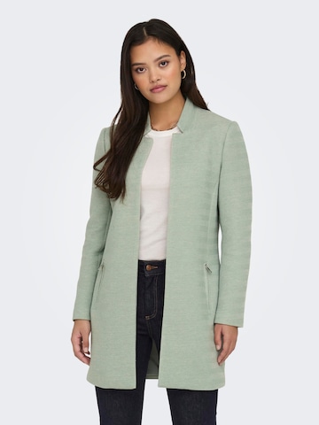 Manteau mi-saison 'Soho-Linea' ONLY en vert : devant