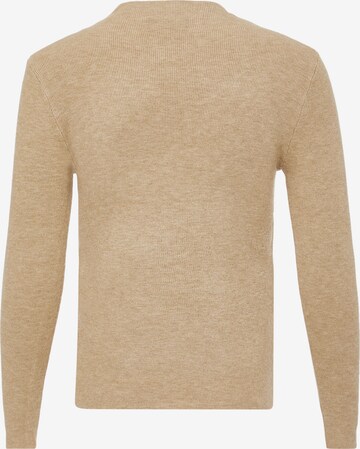 bling bling by leo Pullover in Beige