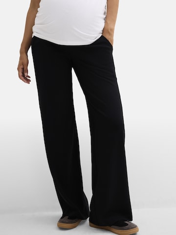 bonprix Loosefit Broek in Zwart: voorkant