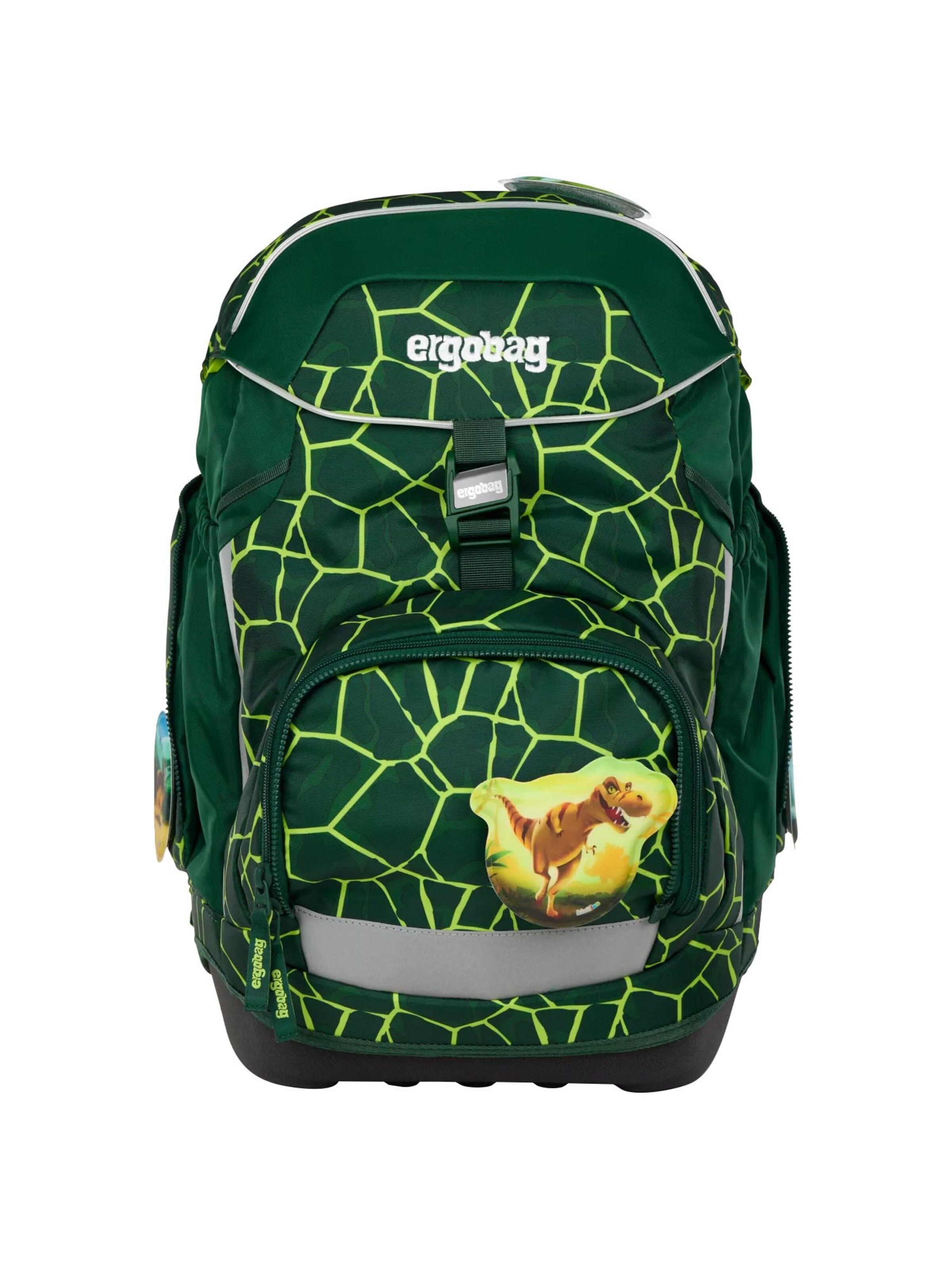 ergobag Backpack 'Schulranzen-Set pack Set' in Green