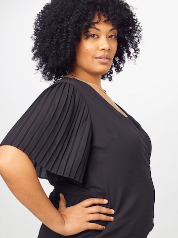 ABOUT YOU Curvy Blouse 'Heather' in Black