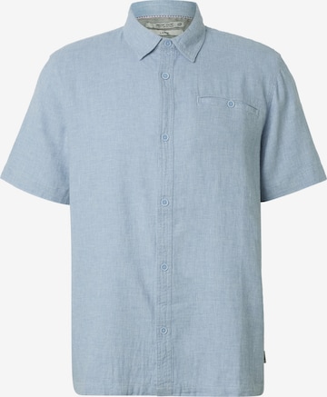 INDICODE JEANS Regular fit Button Up Shirt 'Trope' in Blue: front