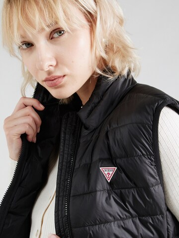 GUESS JEANS Weste in Schwarz