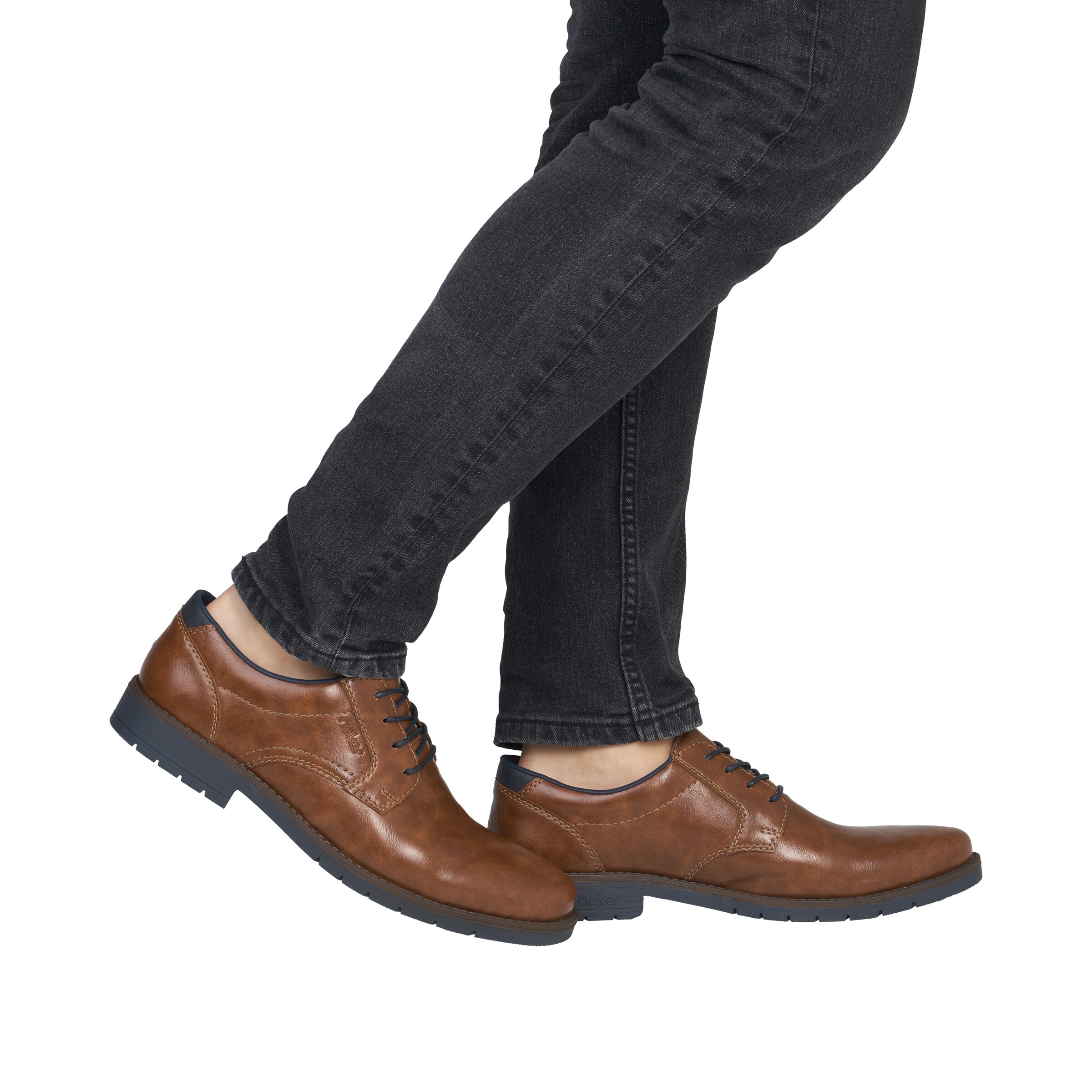 Rieker Lace-Up Shoes in Brown