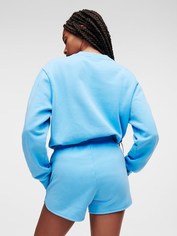 Karl Lagerfeld Regular Trousers in Blue