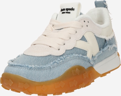 Kate Spade Низкие кроссовки 'K As In Kate Sneaker' в Цвет экрю / Джинсовый синий / Черный / Белый, Обзор товара