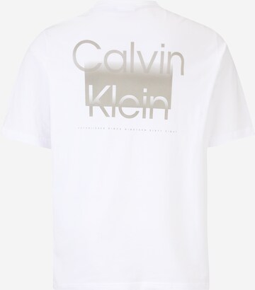 Calvin Klein Big & Tall Тениска в бяло