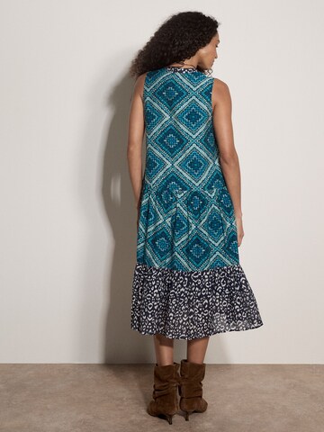 Robe ' ' Apricot en bleu