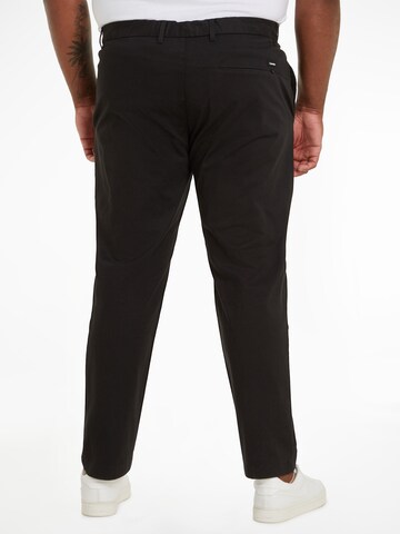 Tapered Pantaloni di Calvin Klein Big & Tall in nero