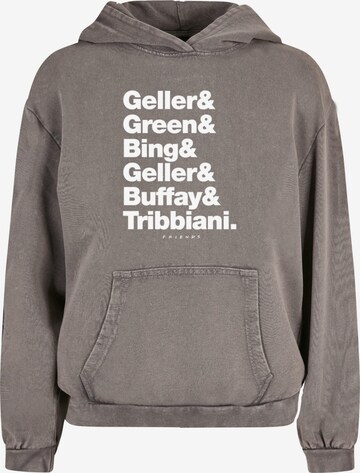 ABSOLUTE CULT Sweatshirt 'Friends - Surnames' in Grey: front