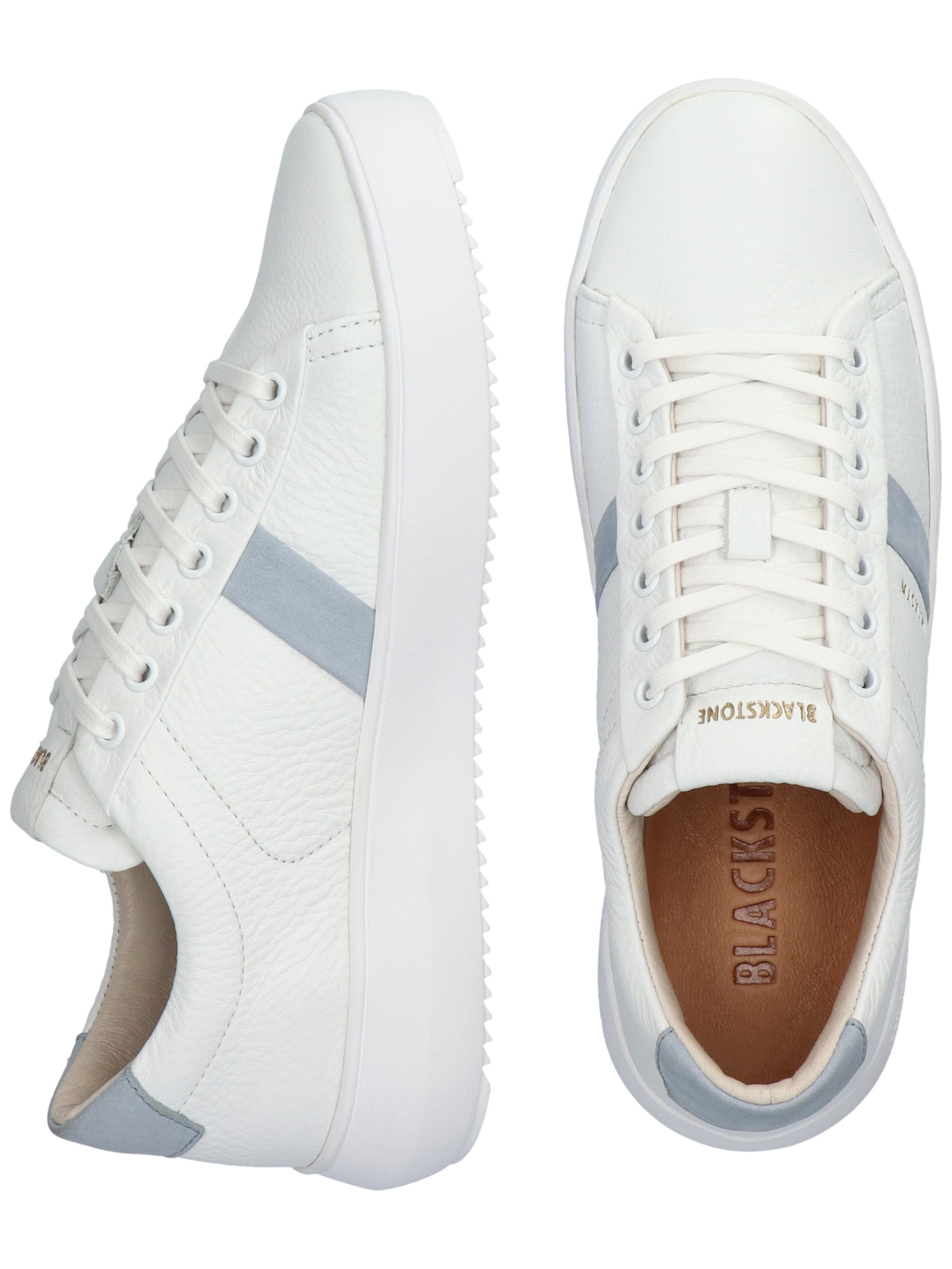 Baskets basses 'Ryder BL220' BLACKSTONE en blanc