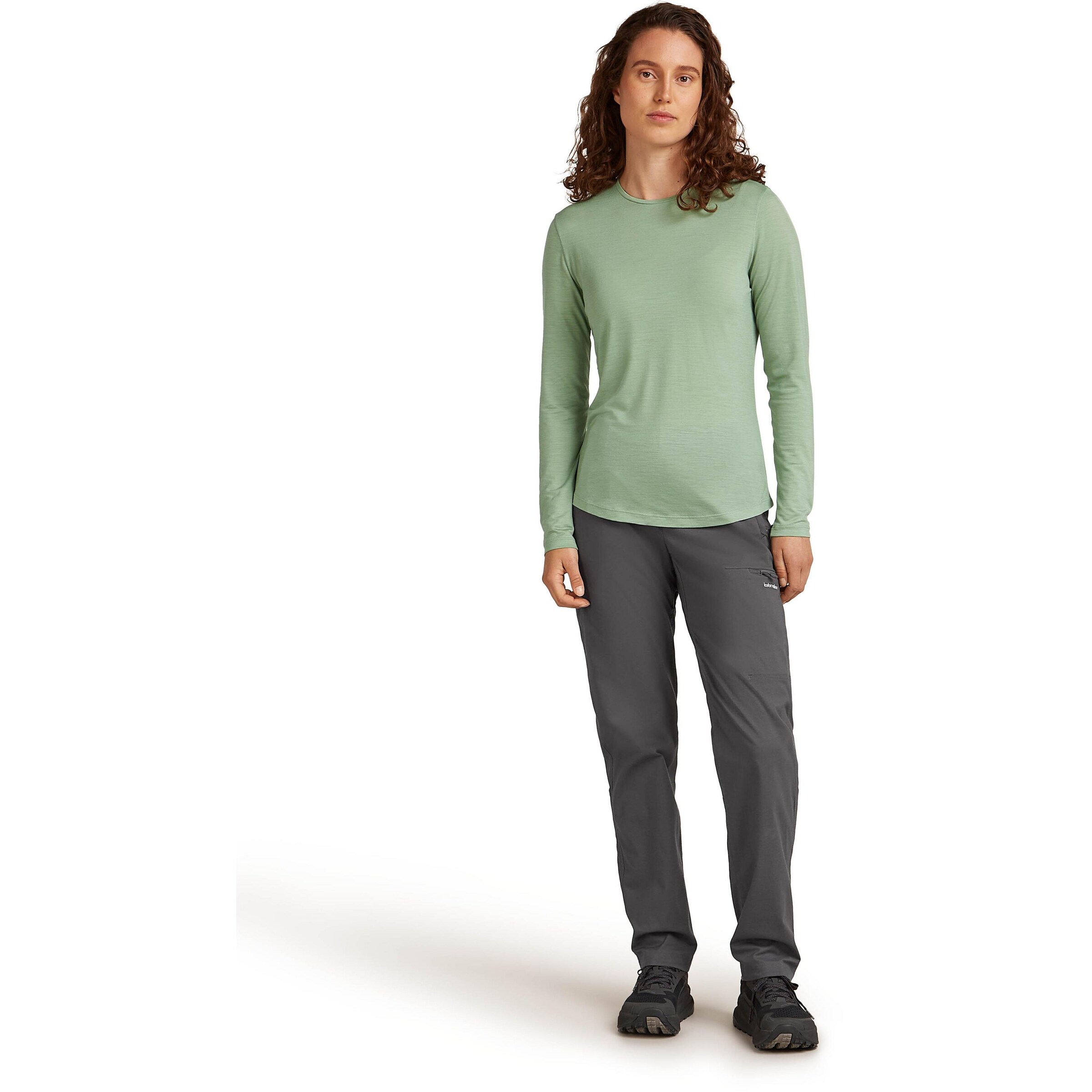 ICEBREAKER Performance Shirt '125 Cool-Lite Sphere III' in Green