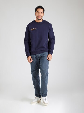 Les Deux Sweatshirt 'Brody Sweatshirt 2.0' i blå