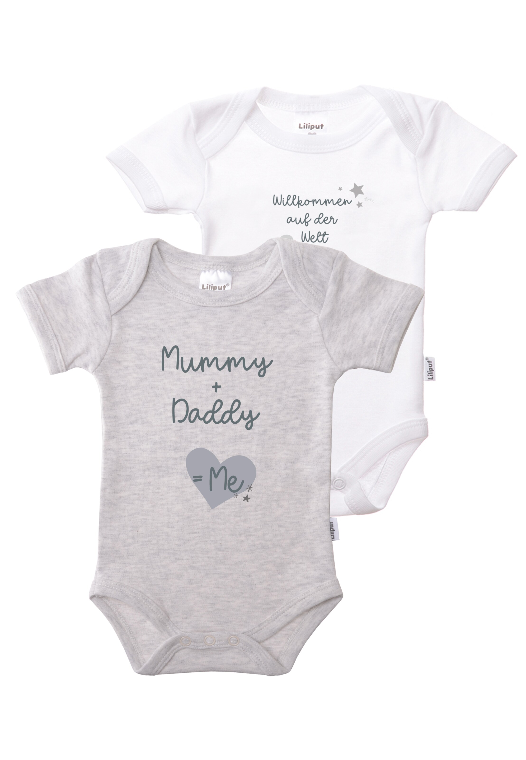 LILIPUT Romper/Bodysuit in Grey: front