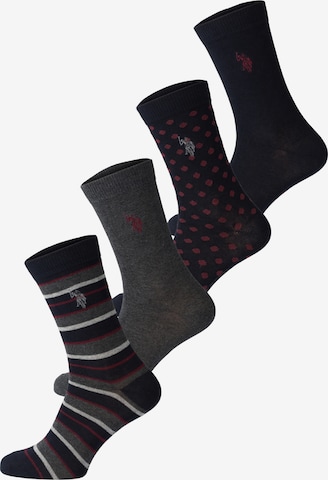 U.S. POLO ASSN. Sukat 'Bedford' värissä harmaa: etupuoli