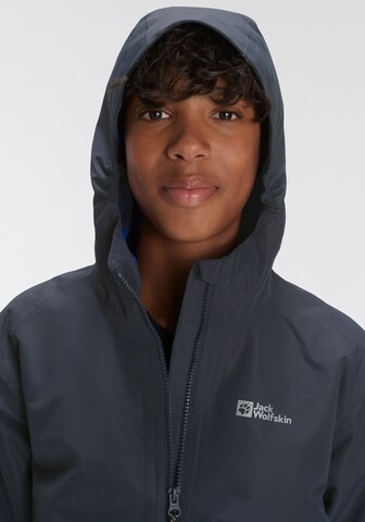 JACK WOLFSKIN Outdoorová bunda 'Iceland' – modrá