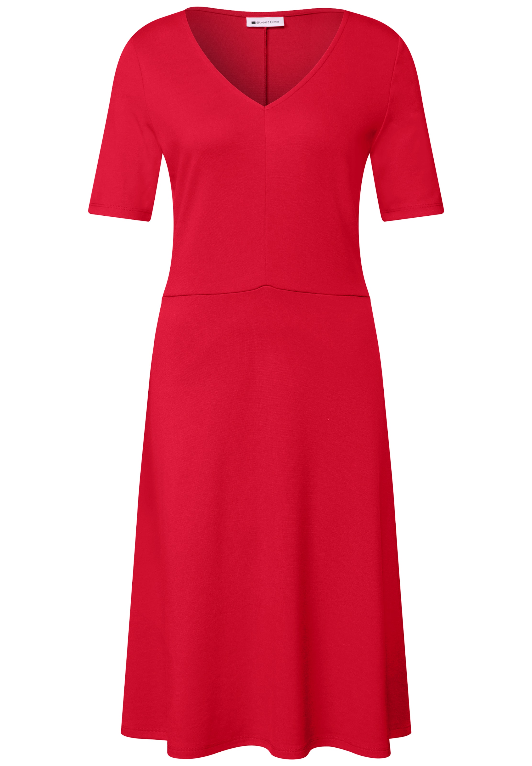STREET ONE Kleid in Rot: Vorderseite