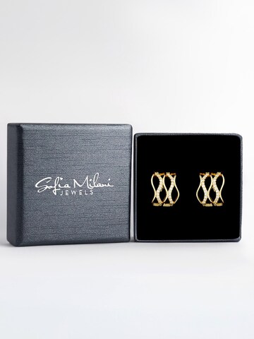 Sofia Milani Ohrringe 'Wave'‌‌‌ in Gold