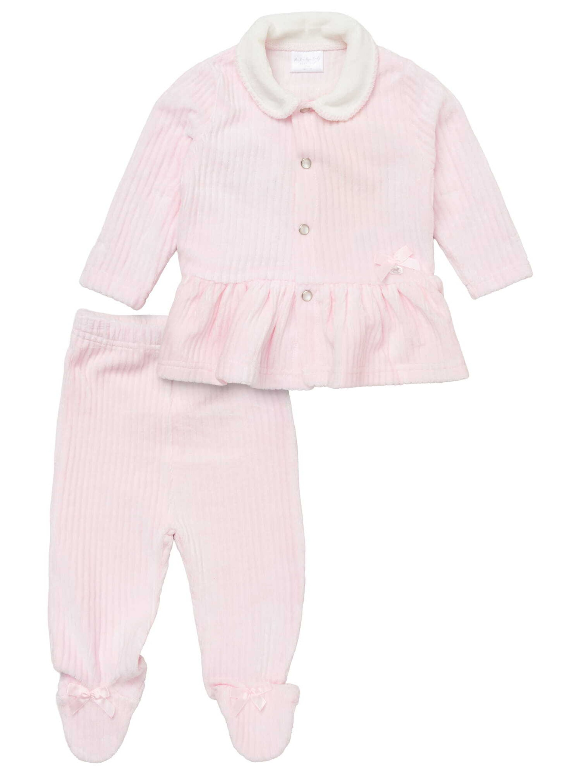 Rock a Bye Baby Boutique Set in Pink: front