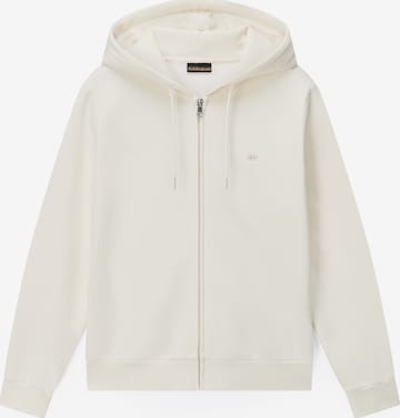 NAPAPIJRI Sweatjacke 'B-AURORA FZH W' in Weiß: Vorderseite