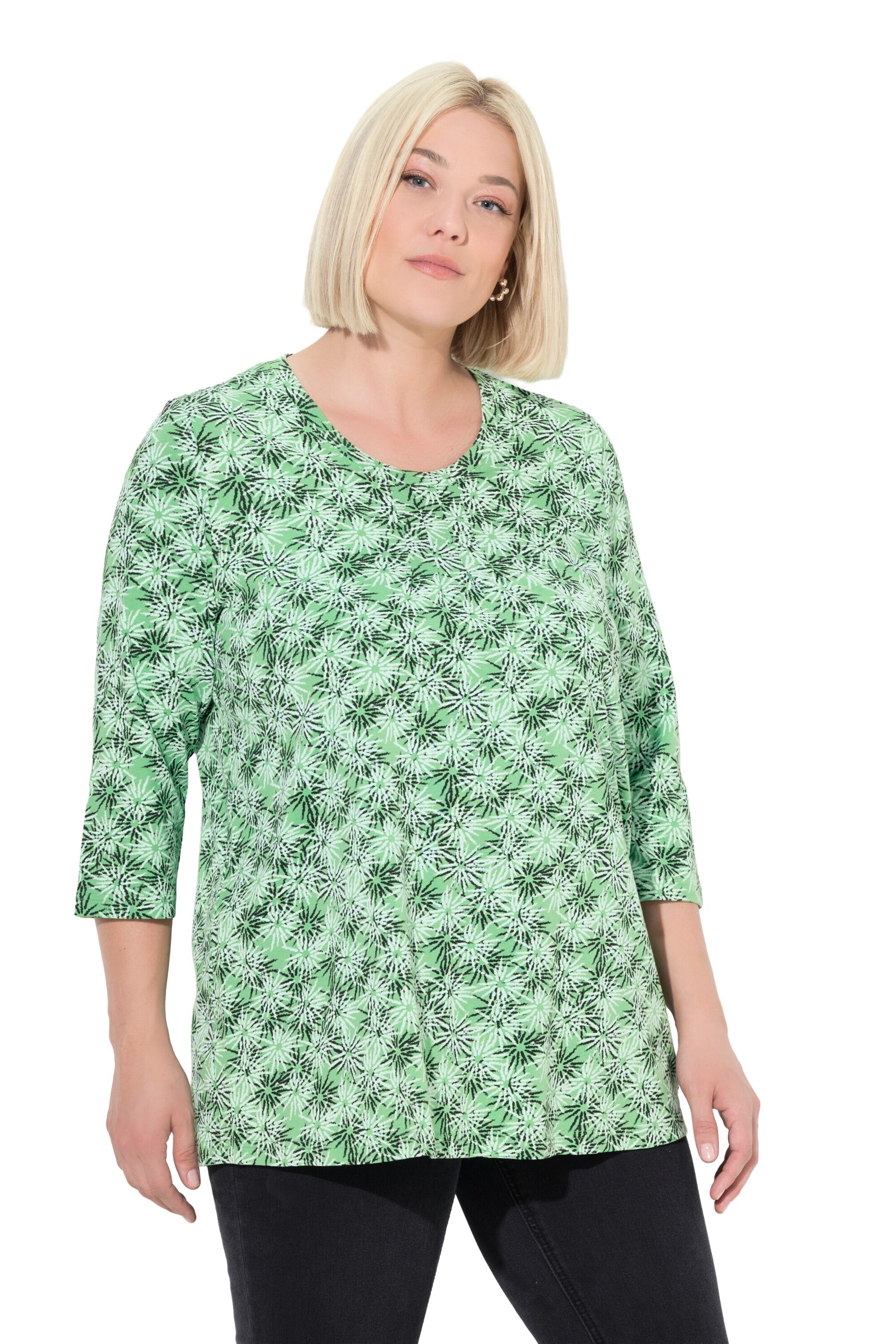 Ulla Popken Shirt in Green: front