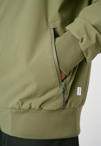 Cleptomanicx Between-Season Jacket 'Simplist' in Green