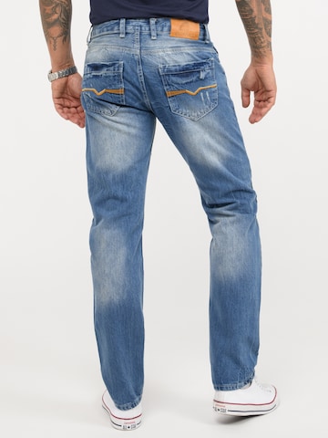 Rock Creek Regular Jeans in Blau