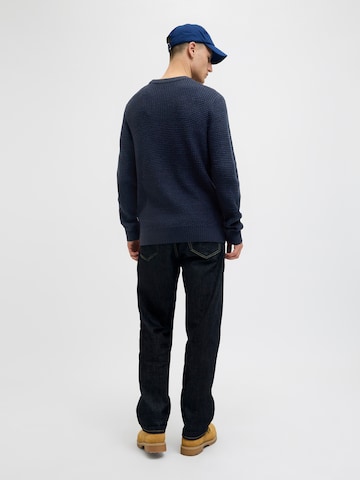 Pulover 'JJGLOBAL' de la JACK & JONES pe albastru