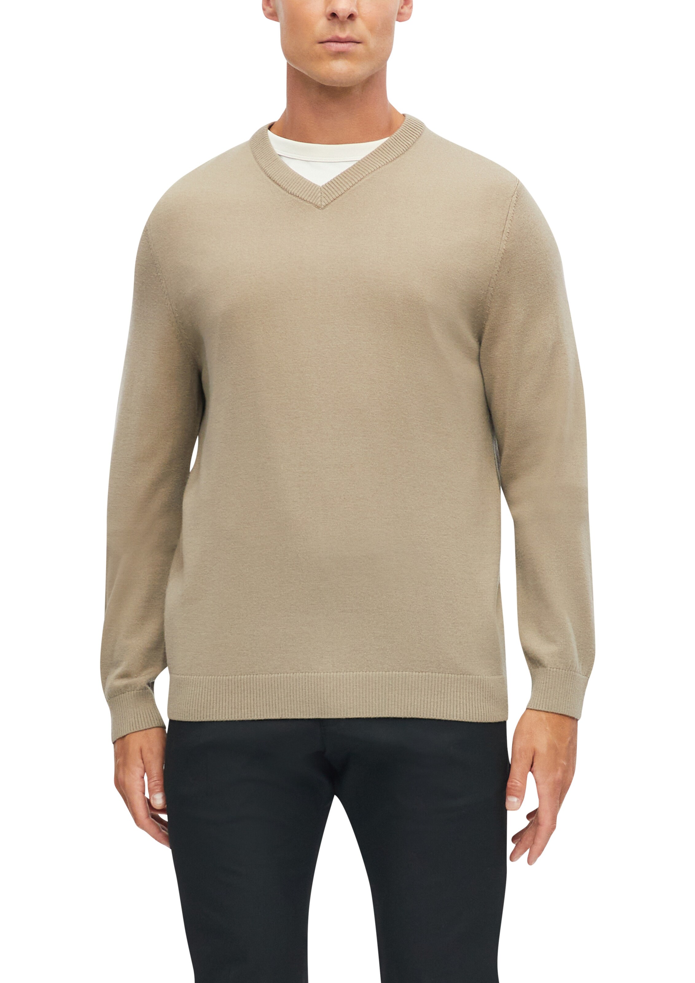 s.Oliver Pullover in Braun: Vorderseite