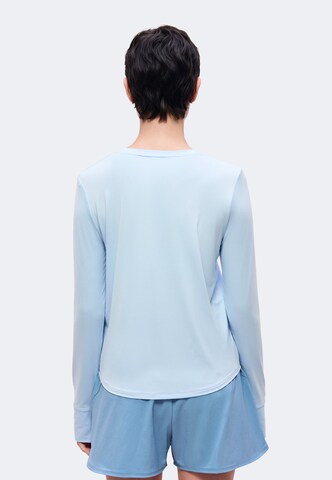 NIKE Performance shirt 'ONE CLASSIC' in Blue: back