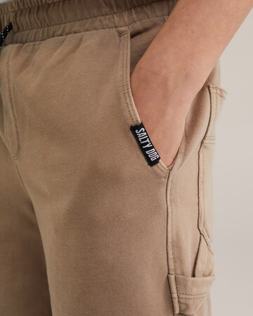 WE Fashion Regular Trousers 'Jongens' in Brown